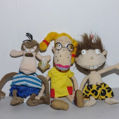 Die wilden Dornenbeeren Plüschtier Stofftier Set Nickelodeon 2000 Eliza, Donny, Darwin 