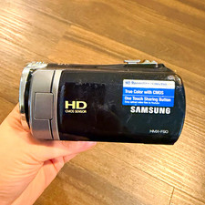 Samsung HMX-F90 HD Handheld Camcorder 52x Zoom 2.7in LCD SDXC UNTESTED 