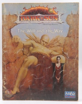 AD&D 2nd Ed The Will and the Way Dark Sun G+ Richard Baker, et al ORIGINAL
