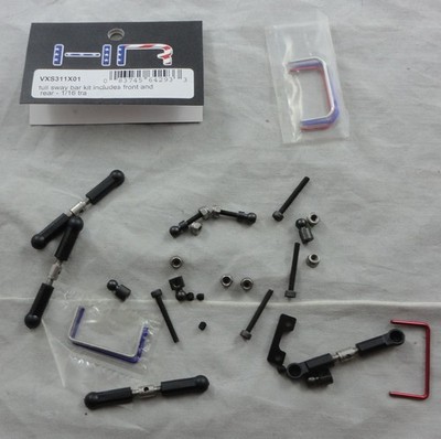 Hot Racing Sway Bar Kit fits Traxxas 1/16 E Revo Slash 4wd (See Desc) VXS311X01 