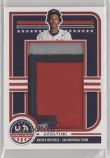 2025 Stars and Stripes Jumbo Materials Jersey Prime 46/49 Xavier Mitchell 14ij