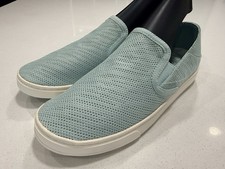 Olukai Women  s PEHUEA Slip-On Shoes In Swell / Swell Size 7 US MSRP 100