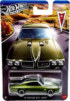 Hot Wheels Pontiac Silver Series Car / Auto `70 Pontiac Gto Judge 4/5