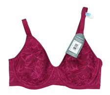 Bali Breathe Lace Pad-Free Underwire Smoothing Full Coverage Women's Bra NWT