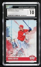 2018 Panini Diamond Kings SP Shohei Ohtani #145 CGC 10 Gem Mint 1b9