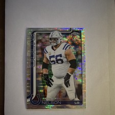 Topps Chrome Parallel Quenton Nelson Indianapolis Colts #144 2025