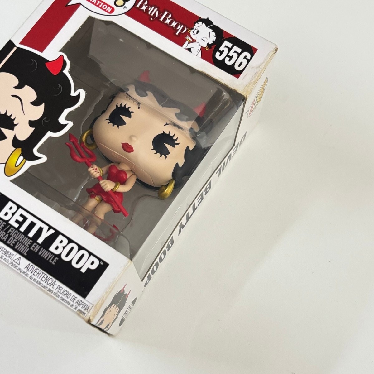 Funko Pop! Betty Boop - Devil Betty Boop #556 New In Damaged