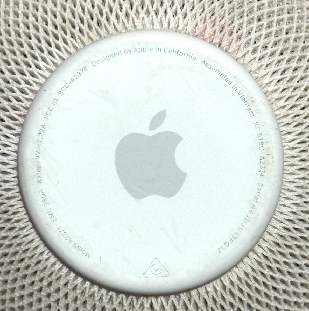 Beautiful Apple A2374 HomePod mini Smart Speaker Tested & Works