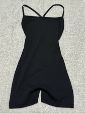 Anrabess Amazon Women  s bodysuit featuring thin spaghetti Straps Size Small