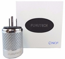 Furutech FI-50M-NCF R 15A Power Plug Rhodium Plated High-End New from Japan
