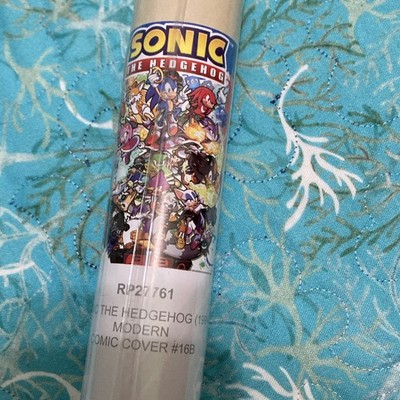 Sonic the Hedgehog Poster Sonic Knuckles Tails Shadow Amy Rose 22.375 x 34 in