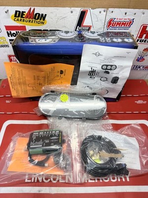 DAKOTA DIGITAL 1963-65 CHEVY NOVA ANALOG GAUGE KIT BLACK WHITE VHX-63C-NOV-K-W