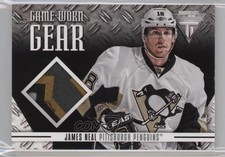 2012 Panini Rookie Anthology Titanium Game Worn Gear 4/25 James Neal Patch 0c3