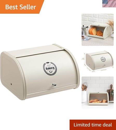 Brotkasten Edelstahl Brotaufbewahrung Metall Brotbox mit