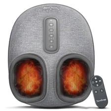 FSA Eligible HSA Foot Massager with Heat, Compression, Shiatsu Foot Massager ...