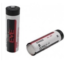 2 lithium batteries aa3v6 compatible with 1782078  garage door sensors 3.6 Volts