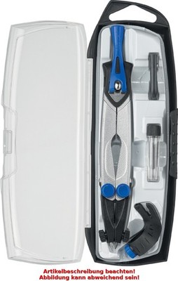 Maped Zirkelkasten Technic Concept, 4-teilig, blau