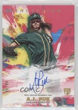 2020 Topps Inception Rookies & Emerging Stars Magenta 65/99 AJ Puk Auto RC n0c