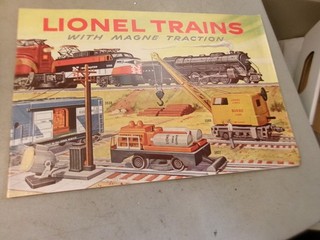 LIONEL 1956 CATALOG EXCELLENT CONDITION