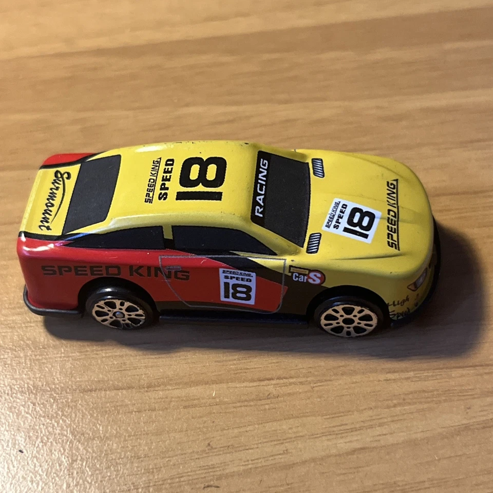 MACCHININA AUTO MODELLINO VINTAGE COLLEZIONE SPEED KING 18 - 6,5 X 2,9 CM - Immagine 2 di 4