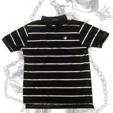 Unbranded Men's Black and Navy Polo-shirts