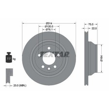 Disque de frein Skoda 120