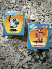 Disney Zootopia 2 McDonald s Happy Meal Toy 2 7 Lot of 2