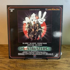 Ghostbusters II Laser Videodisc Unflawed Original Protective Film Bill Murray