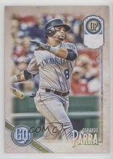 2018 Topps Gypsy Queen Missing Nameplate Gerardo Parra #43 7fr