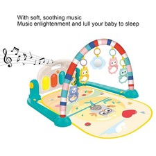 Baby Piano Gym Mat Multifunction Early Educational Toy Musical Activity Mat with
