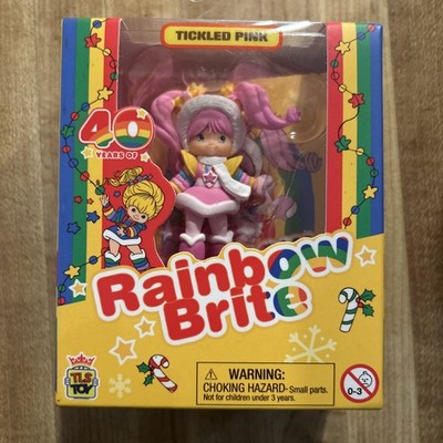 Tickled Pink Rainbow Brite 40th Anniversary Christmas Holiday CheeBee 2024 NIB