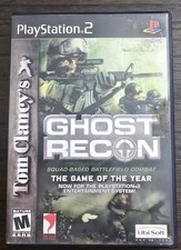 Tom Clancy's Ghost Recon UbiSoft Playstation 2 PS2