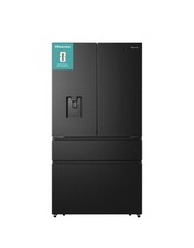 HISENSE PureFlat RF749N4SWFE Fridge Freezer - Black Stainless Steel