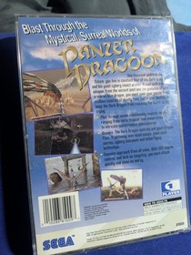 Sega Saturn Panzer Dragoon Long Case Booklet Game Tested
