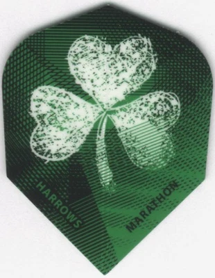 Harrows Lucky Clover Standard Dart Flights: 3 per set
