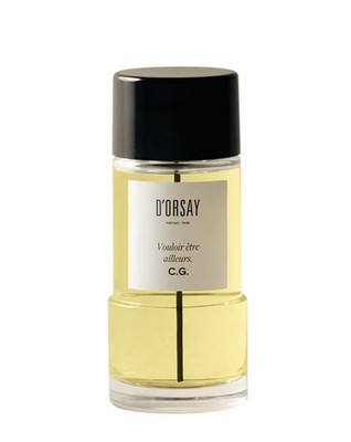 D'Orsay C.G. Unisex vouloir être ailleurs 90 ml Eau de Toilette NO BOX NEW