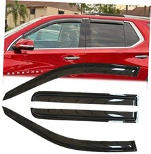 Sunproof Waterproof Side Window Wind Deflector, 4pcs Protective Replacements