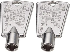 "Freezer Door Key for Frigidaire Kenmore GE - 2 Pack Replacement Keys "