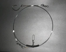 Shark & Red Drum Rig, Medium 10/0 Circle Hook, 5Ft Surf Fishing Leader, Handmade