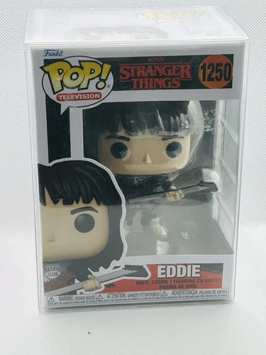Funko POP Stranger Things Eddie Munson # 1250 w/ Protector