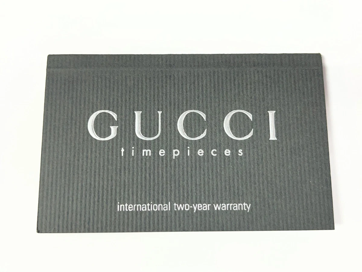 Gucci Watch Manuals, Guides & Catalogs for sale | eBay