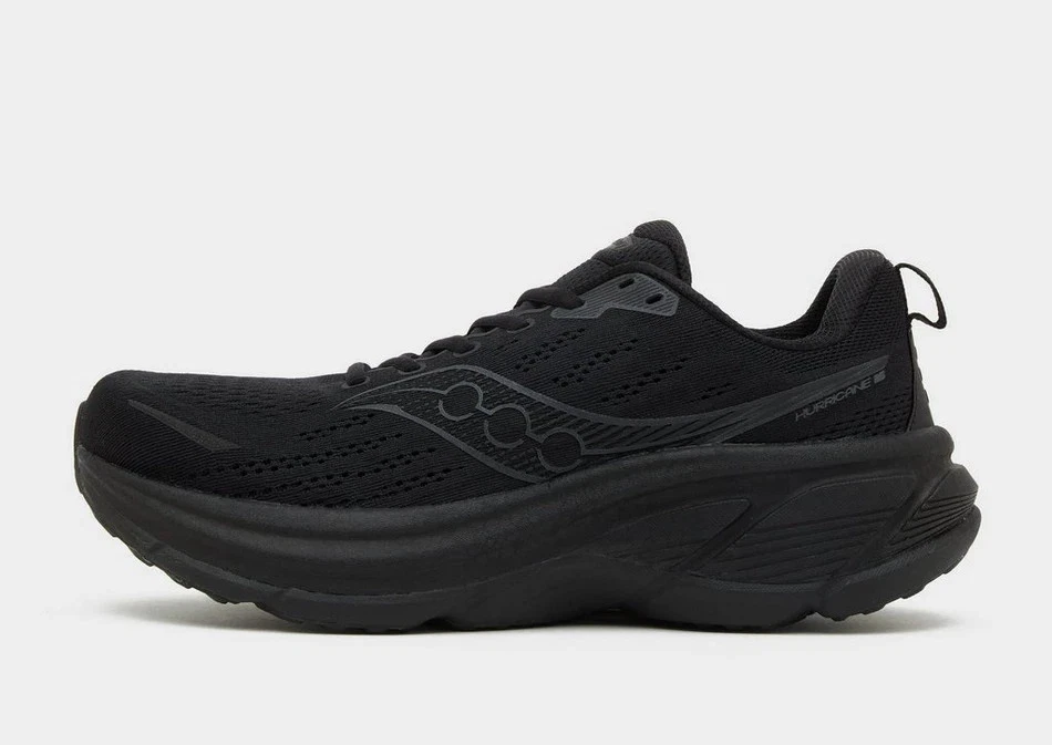 Saucony Hurricane 25 Men's Shoes in Black