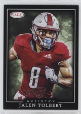 2022 SAGE Artistry Jalen Tolbert #54 0w8