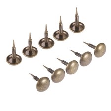 100/500Pcs Antique Upholstery Tacks Furniture Decorative Nails Pins for Sofa Bed