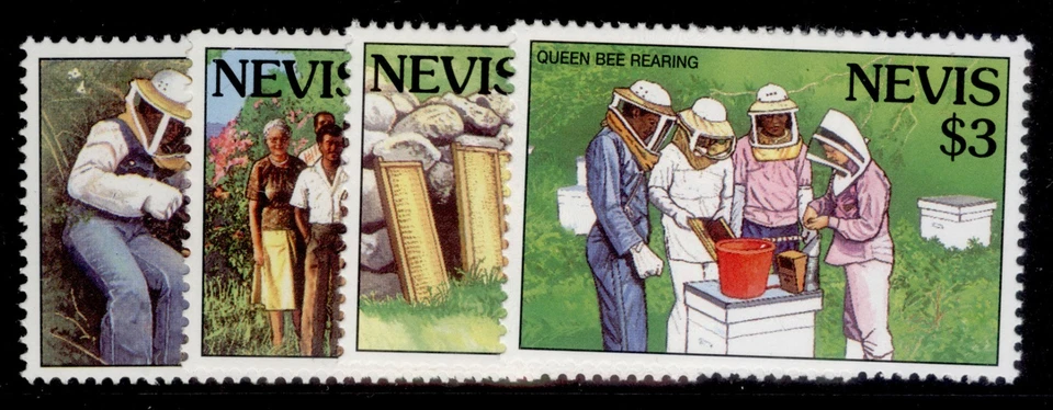 ST KITTS-NEVIS - Nevis 1987-96 NH ESTADO PERFEITO conjuntos/únicos SG472-976. ESCOLHA DA LISTA. - Imagem 3 de 4