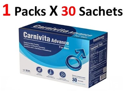 Carnivita Advance Männer   Fruchtbarkeit & Gesundheit Support 30 Beutel