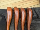 Set of 4 Queen Ann Style Wood Table Legs Salvage Repurpose Crafter  — photo 3