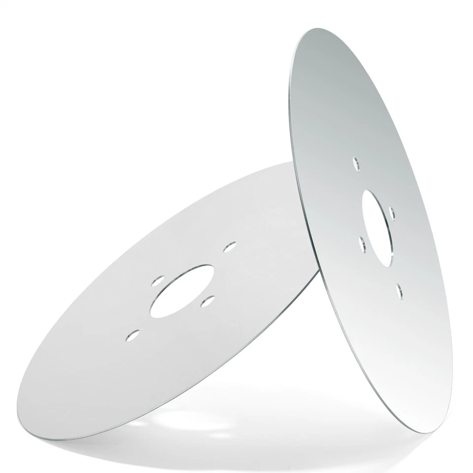 Mirror Polished Stainless Steel Wheel Disc Plates for Harley TRI GLIDE FLHTCUTG - Image 2 of 4