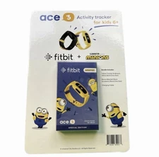 Ace Fitbit 3 Minions Tracker d'activité pour enfants *SEALED*