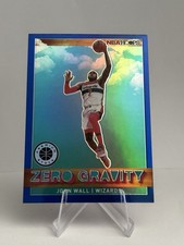 2019-20 NBA Hoops Premium Stock John Wall Zero Gravity BLUE SP Prizm #7 PWE